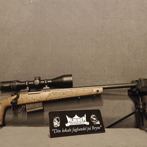 Bergara B14 HMR Riflepakke kal. 308win med Hawke kikkert og Hausken demper