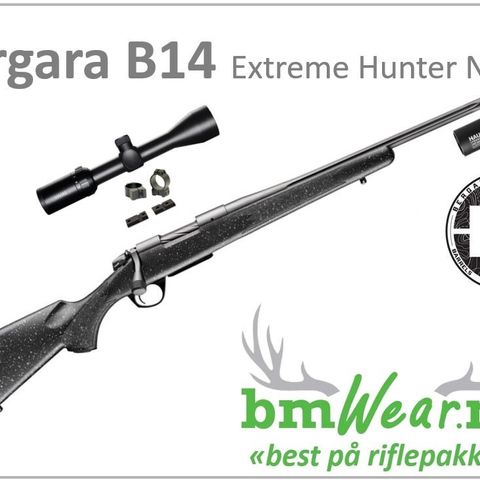 Bergara B14 Extreme Hunter Nordic, riflepakke