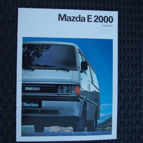 BROSJYRE MAZDA E2000