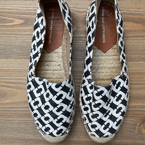 DVF Diane Von Furstenberg espadrillos / espadrilles loafers str 36