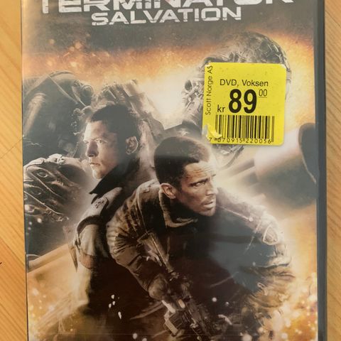 Terminator Salvation DVD