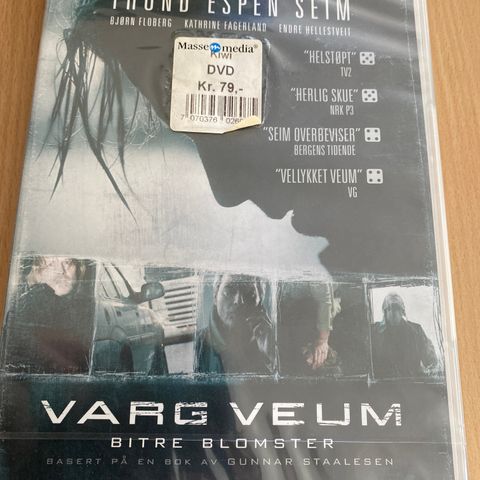 Varg Veum på Dvd. 