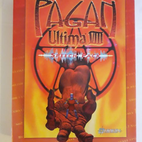 Ultima VIII: Pagan Speech Pack PC Big Box fra 1994