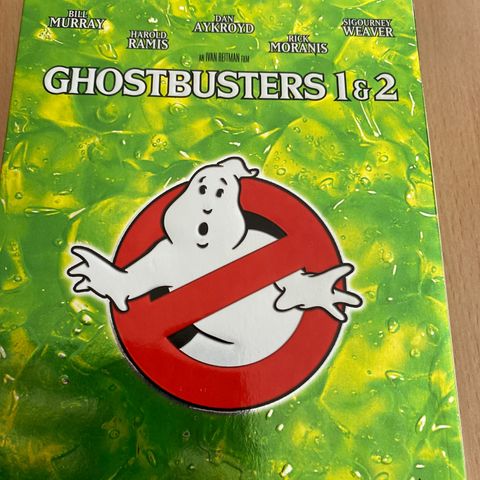 Ghostbusters. Dvd nr 1 og 2. 