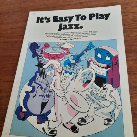 It's Easy To Play Jazz - Cyril Watters - 1976