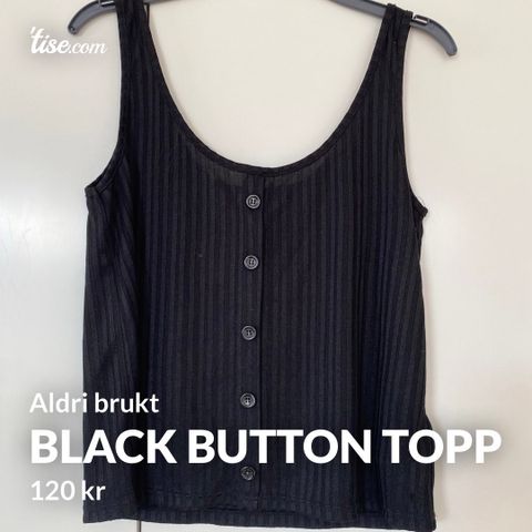 Black Button Topp