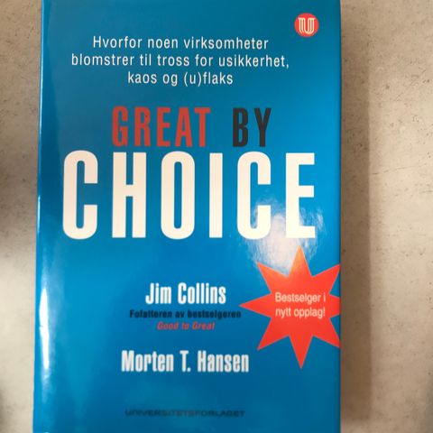 Great by choice (2012) Norsk utgave