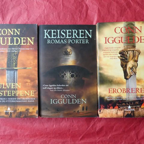 Conn Iggulden: bøker