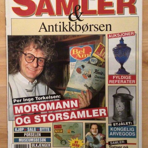 Per Inge Torkelsen i Samler&Antikkbørsen Nr.2-1994