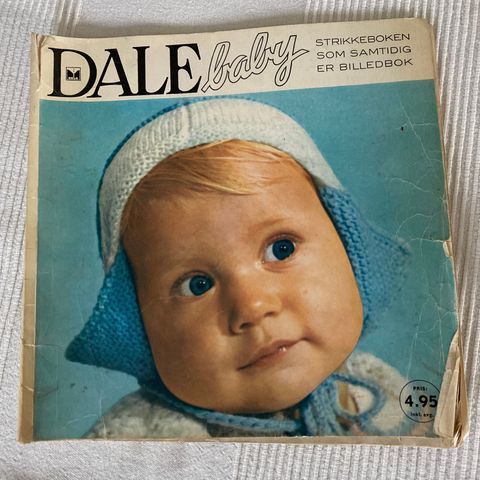 Dale Baby oppskriftshefte - strikkebok og billedbok