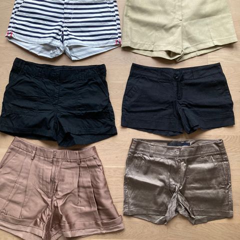 Shorts dameklær