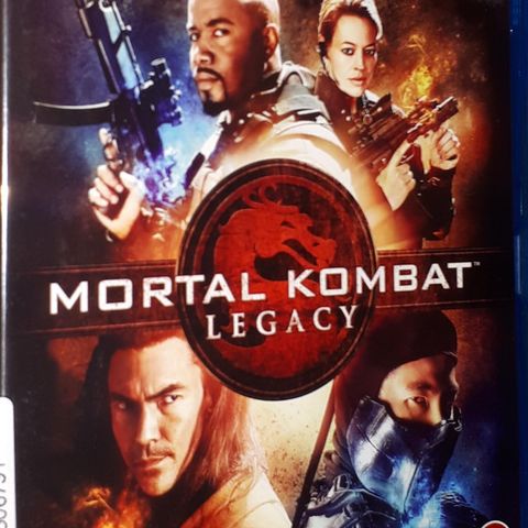 BLU RAY.MORTAL KOMBAT.LEGACY.