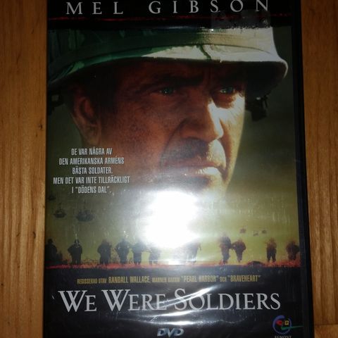 We were Soldiers. DVD. ( Mel Gibson, Sam Elliot, Madeleine Stowe m/flere)