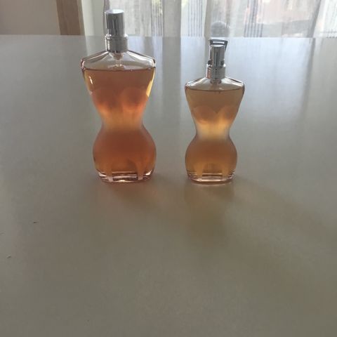 Jean Paul parfymer 1 stk 100ml og 1 stk 50ml alt for 1800kr