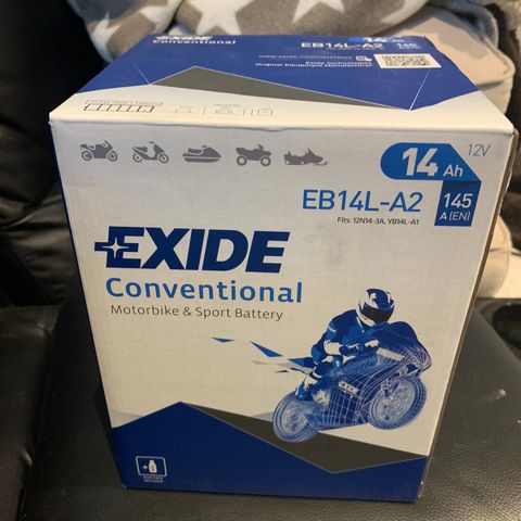 Eide MC/Scooter/Båt batteri eb14l-a2