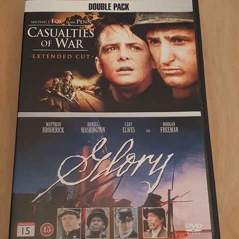Casualties of war + Glory  ( DVD )