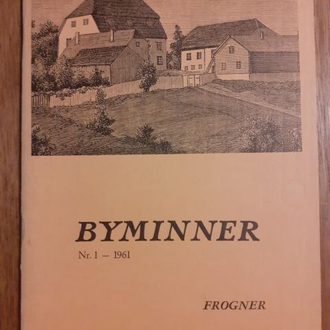 Byminner nr 1 1961 Frogner