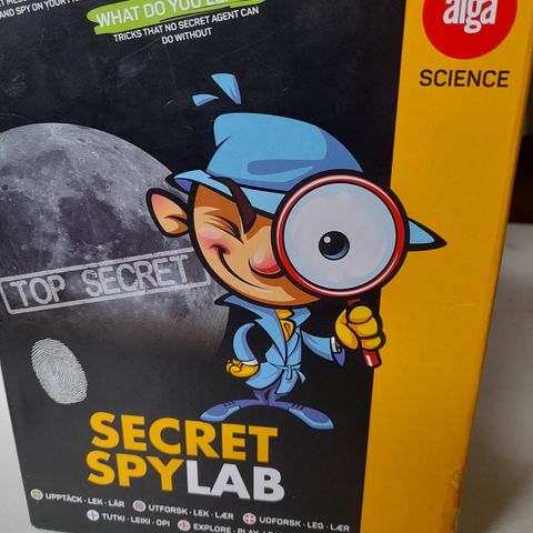 Barneleker ( Secret Spylab ) til salgs