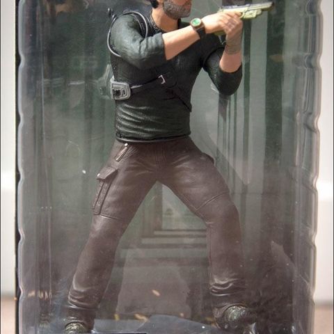 Limited edition Sam Fisher-figur. Uåpnet.