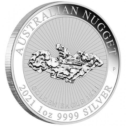 2021 Australia NUGGET - 1 OZ Sølv