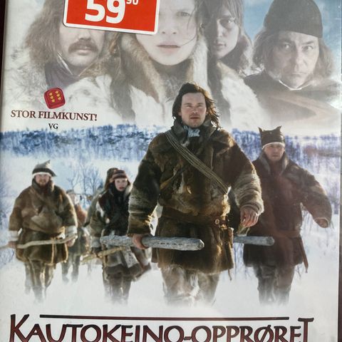 Kautokeino opprøret (Norsk film) Dvd