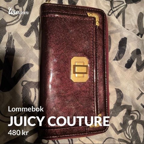 Clutch / lommebok fra Juicy Couture.