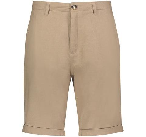 Pent brukt Urban Pioneers Felix Shorts Khaki Sommer Lin med Stretch