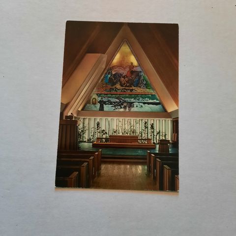 Postkort -Kirkeinteriør, kr.10,-pr.stk