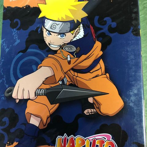 Naruto boks 1 med norsk tekst