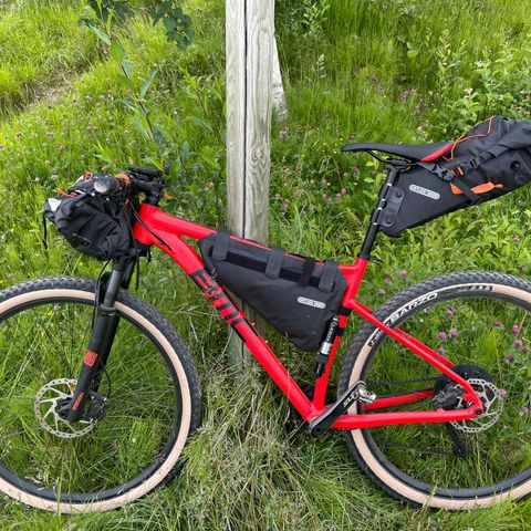 Bikepacking utleie - komplett sett til to sykler leies ut