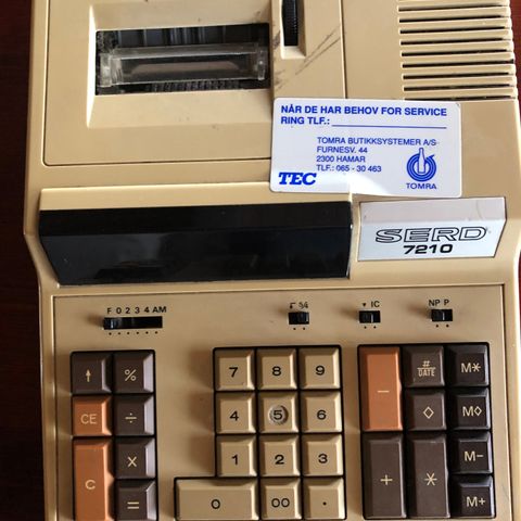 Elektronisk kalkulator