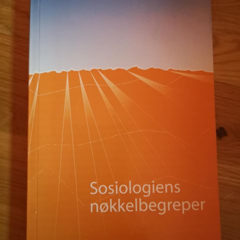 Sosiologiens nøkkelbegreper