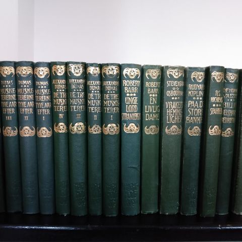 Serie - 16 bøker fra 1912-1919