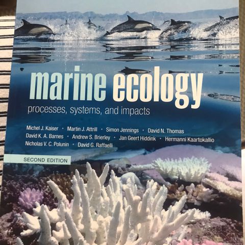 Marine ecology pensumbok biologi