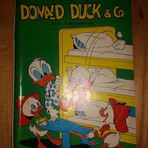 Donald Duck blad nr. 38, fra 1979