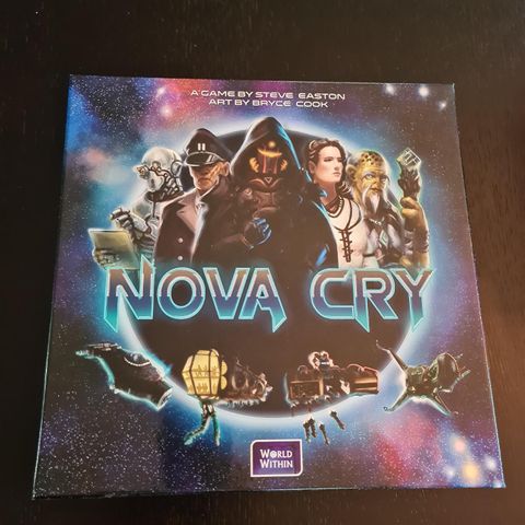 Nova Cry: 30-90 min scifi kortspill