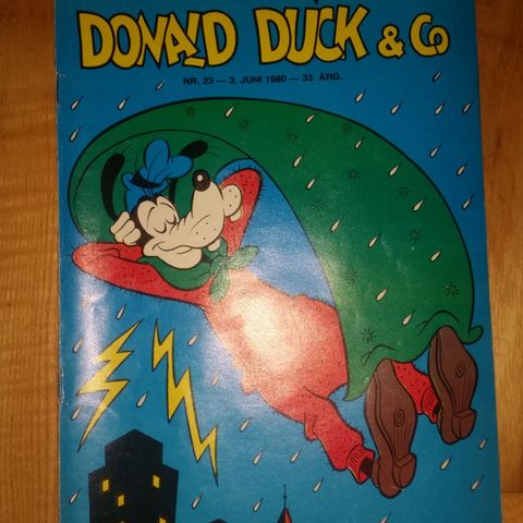 Donald Duck blad. nr. 23, fra 1980