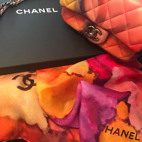 Chanel tørkle skjerf fra SS15 kolleksjonen