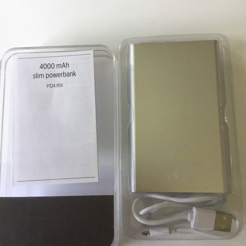 Powerbank slim 4000 mAh  