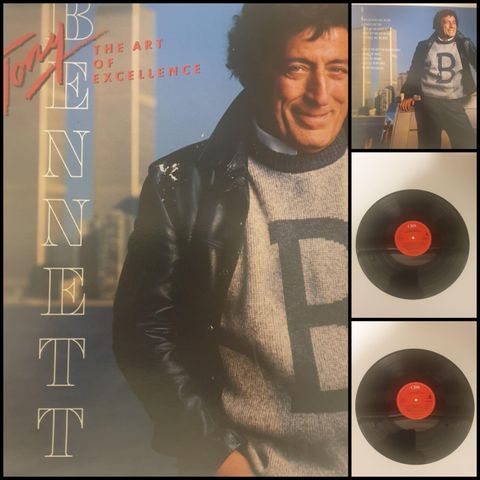 VINTAGE/RETRO LP-VINYL "TONY BENNETT/THE ART OF EXCELLENCE 1986"