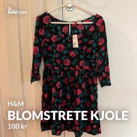 Blomstrete sommerkjole