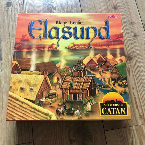 ELASUND (Settlers of CATAN) som ny, norske spilleregler