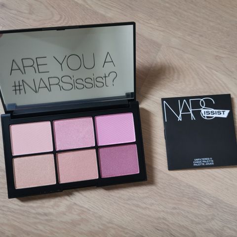 Helt ny NARS Narsissist unfiltered II cheek palette