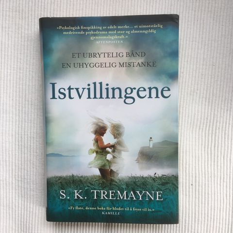 BokFrank: S. K. Tremayne; Istvillingene (2015)