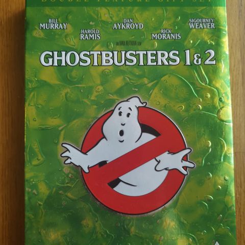 Ghostbusters 1 & 2 (DVD, norsk tekst)