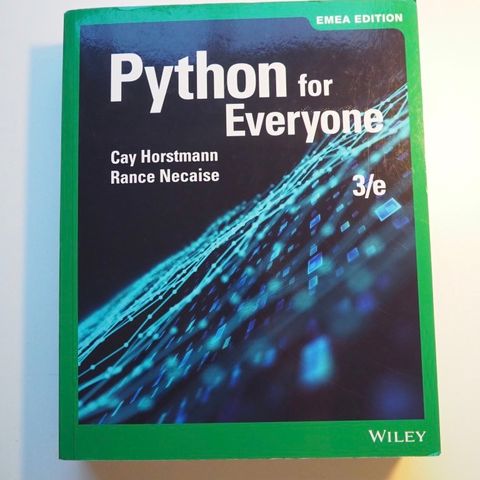 INF100 Python for everyone