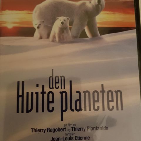 Den hvite planeten.   (Ny i plast)