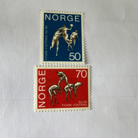 Norske frimerker 1970