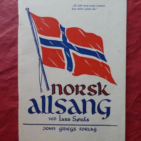 Norsk Allsang ved Lars Sørås
