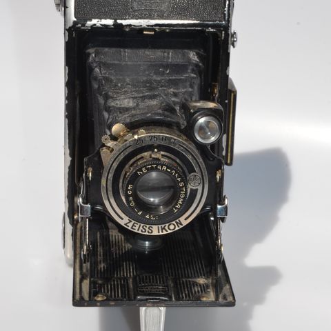 Vintage ZEISS IKON Folding Camera 1:7,7 F=10.5cm Nettar-Anastigmat Lens